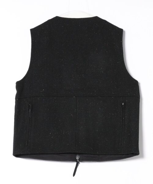 MEN'S BIGI（メンズビギ）の「【50th Anniv . 菊池武夫】HARRIS TWEED COLOR NEP VEST（ベスト・メンズ・ブラック・03/02）」の18枚目の写真