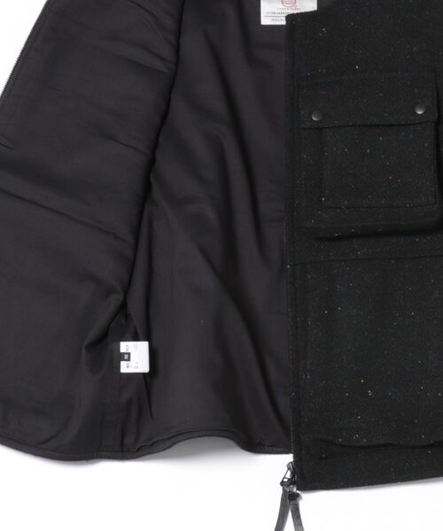 MEN'S BIGI（メンズビギ）の「【50th Anniv . 菊池武夫】HARRIS TWEED COLOR NEP VEST（ベスト・メンズ・ブラック・03/02）」の19枚目の写真