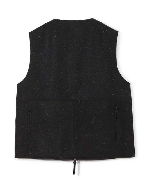 MEN'S BIGI（メンズビギ）の「【50th Anniv . 菊池武夫】HARRIS TWEED COLOR NEP VEST（ベスト・メンズ・ブラック・03/02）」の9枚目の写真