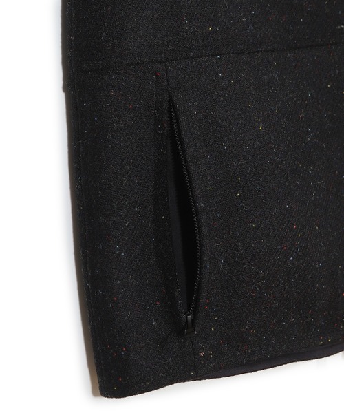 MEN'S BIGI（メンズビギ）の「【50th Anniv . 菊池武夫】HARRIS TWEED COLOR NEP VEST（ベスト・メンズ・ブラック・03/02）」の11枚目の写真