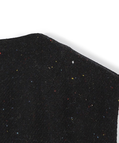 MEN'S BIGI（メンズビギ）の「【50th Anniv . 菊池武夫】HARRIS TWEED COLOR NEP VEST（ベスト・メンズ・ブラック・03/02）」の10枚目の写真