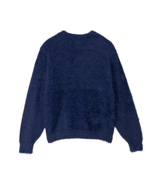 U.S. POLO ASSN.(ユーエスポロアッスン)の「【U.S. POLO ASSN.】フェザーニット クルーネック セーター(ニット/セーター・レディース・ネイビー/ブルーグレー/ダークオレンジ/ライトベージュ/レッド/チャコール・M/L)」の11枚目の写真