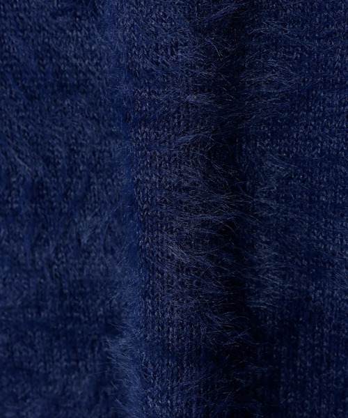 sullen JAREY ニットポロ　black&blue ours ローズ セール】【U.S. POLO ASSN.】フェザーニット クルーネック セーター