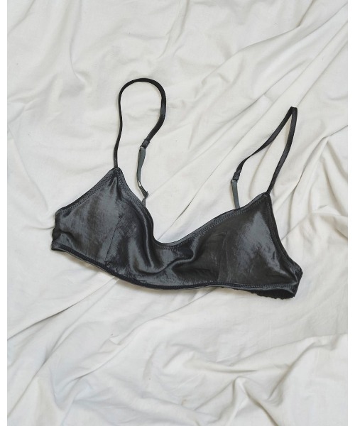 TODAYFUL（トゥデイフル）の「TODAYFUL Cupin Satin Bratop 12511021（その他トップス・レディース・ブラウン/チャコールグレー/オフホワイト・FREE）」の4枚目の写真