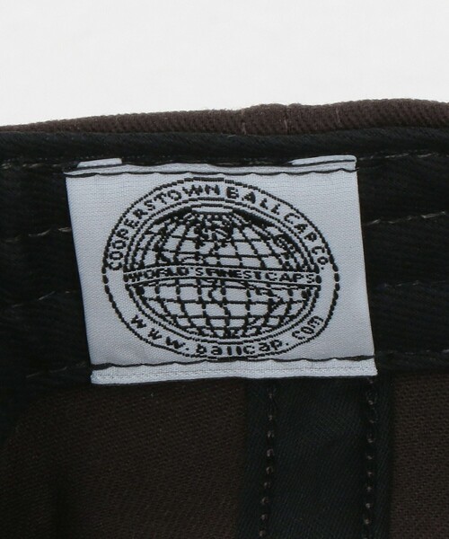 Steven Alan(スティーブンアラン)の「<COOPERSTOWN BALL CAP> CAP/キャップ(キャップ・メンズ・ブラック/ダークブラウン・FREE)」の4枚目の写真