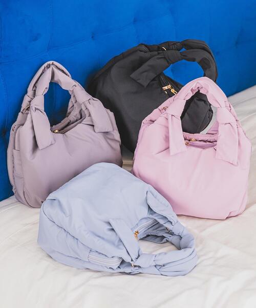 ITS'DEMO（イッツデモ）の「接触冷感2WAYトート（トートバッグ・レディース・ピンク系/ブルー/ダークグレー/ブラック・00）」の5枚目の写真