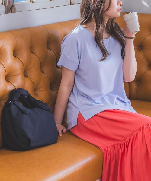 ITS'DEMO（イッツデモ）の「接触冷感2WAYトート（トートバッグ・レディース・ピンク系/ブルー/ダークグレー/ブラック・00）」の7枚目の写真