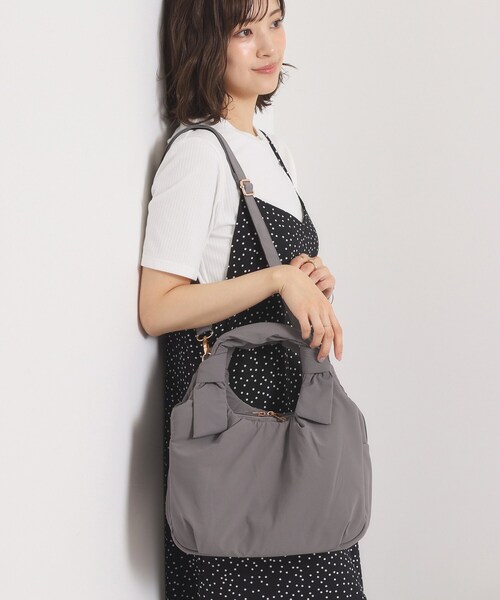 ITS'DEMO（イッツデモ）の「接触冷感2WAYトート（トートバッグ・レディース・ピンク系/ブルー/ダークグレー/ブラック・00）」の15枚目の写真