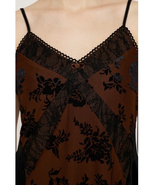 キャミソール SHEER FLOWER CAMI シアー フラワー キャミ シアートップス 夏服 SHEER FLOWER CAMI シアー フラワー キャミ シアートップス 夏服