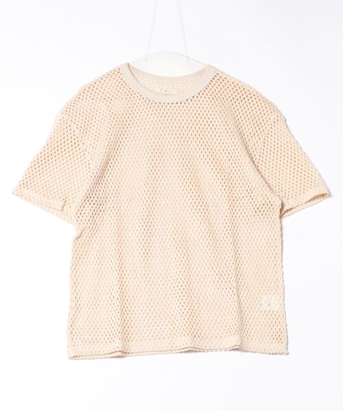Revo.(レボ)の「Revo. コットンメッシュ クルーネックTシャツ(Tシャツ/カットソー・メンズ・アイボリー/ホワイト系その他2/ホワイト系その他・1/2)」の12枚目の写真