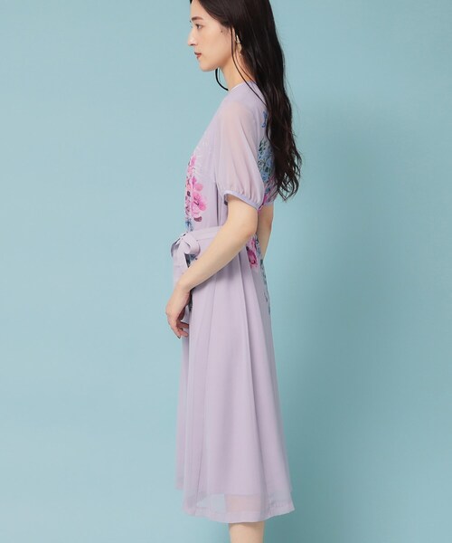 Sunauna(スーナウーナ)の「【co creation and yours/SS~L】パネル柄ワンピース(ワンピース・レディース・ライトグレー系/グリーン系1/ピンク系その他・34/40/38/36)」の18枚目の写真