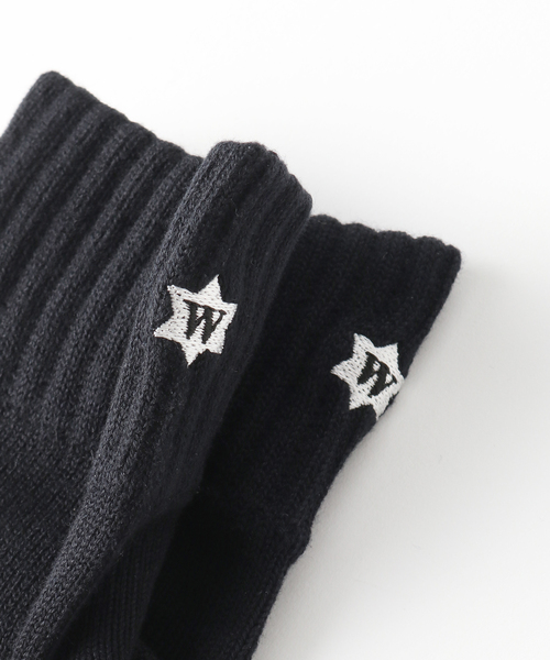 Whimsy（ウィムジー）の「Whimsy / ウィムジー V Verse Socks（ソックス/靴下・メンズ・ホワイト/ブラック・FREE）」の3枚目の写真