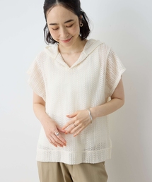 DECOY SINCE 1981（デコイシンスイチキュウハチイチ）の「【2025年夏】ラッセルレースフーディープルオーバー（Tシャツ/カットソー・レディース）」