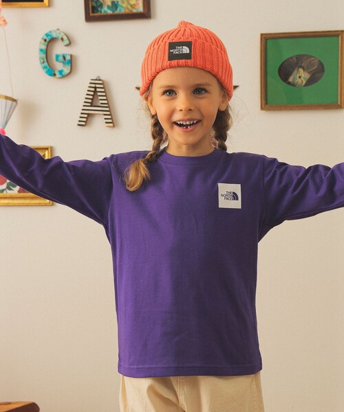 THE NORTH FACE（ザノースフェイス）の「THE NORTH FACE / キッズ カプッチョリッド 2025FW （53～56cm）（ニットキャップ/ビーニー・キッズ・ブラック/ダークグリーン/オレンジ/ベージュ/サックスブルー・ONE SIZE）」の6枚目の写真