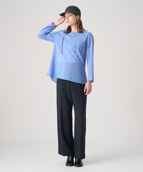 ANAYI（アナイ）の「【セットアップ対応商品】ポリツイルストレート