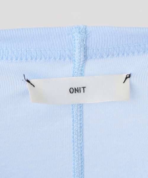 CITYSHOP（シティーショップ）の「ONIT COTTON RIB AMERICAN/S TANK TOP 25SSON183：タンクトップ（タンクトップ・レディース・ピンク/サックスブルー・MEDIUM）」の9枚目の写真