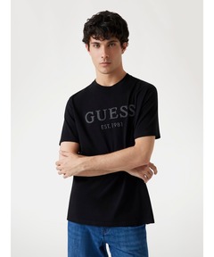 SS Cn Guess Box Logo Tee ロゴTシャツ