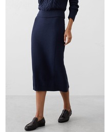 バナナリパブリック  フラワー スカート ネイビー BANANA REPUBLIC｜バナナ・リパブリックのスカート（ブルー