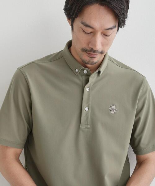 TAKEO KIKUCHI(タケオキクチ)の「【COOL CITY WEAR】エアートール ポロシャツ /接触冷感・通気性(ポロシャツ・メンズ・ブラック/カーキ/ブラウン系その他・02/03/04)」の17枚目の写真