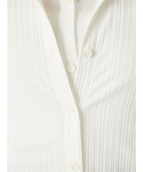 FRAY I.D(フレイアイディー)の「レイヤードポロカットソー(Tシャツ/カットソー・レディース・ネイビー/ブラウン/アイボリー・F)」の12枚目の写真