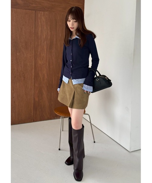 レイヤードポロカットソー（Tシャツ/カットソー）｜FRAY I.D（フレイ