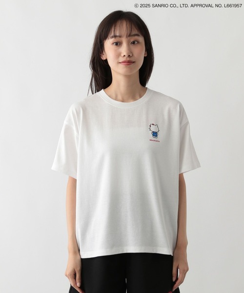 FOUND GOOD（ファウンドグッド）の「サンリオキャラクターズ/プリントTEE（Tシャツ/カットソー・レディース・レッド系3/レッド系2/レッド系1/ブルー系5/レッド系4・S/M/L）」の14枚目の写真