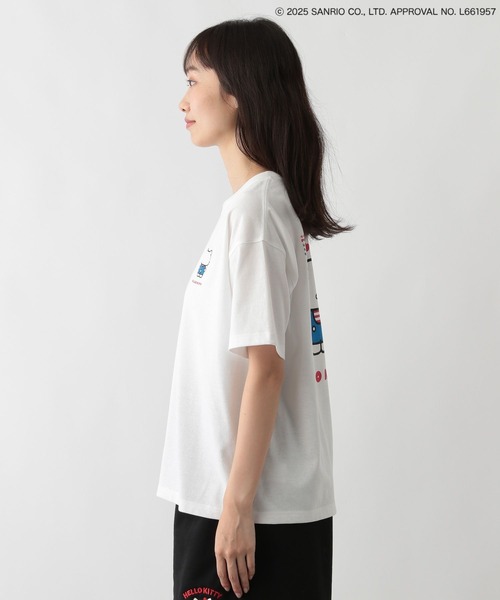 FOUND GOOD（ファウンドグッド）の「サンリオキャラクターズ/プリントTEE（Tシャツ/カットソー・レディース・レッド系3/レッド系2/レッド系1/ブルー系5/レッド系4・S/M/L）」の15枚目の写真