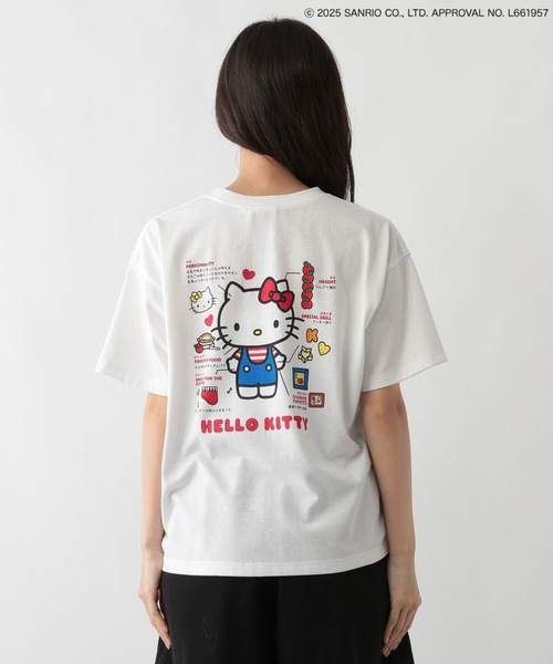 FOUND GOOD（ファウンドグッド）の「サンリオキャラクターズ/プリントTEE（Tシャツ/カットソー・レディース・レッド系3/レッド系2/レッド系1/ブルー系5/レッド系4・S/M/L）」の16枚目の写真