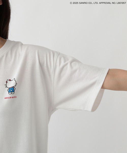 FOUND GOOD（ファウンドグッド）の「サンリオキャラクターズ/プリントTEE（Tシャツ/カットソー・レディース・レッド系3/レッド系2/レッド系1/ブルー系5/レッド系4・S/M/L）」の18枚目の写真