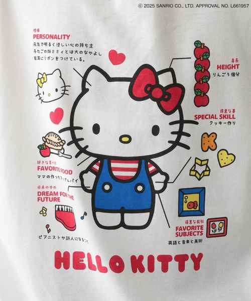 FOUND GOOD（ファウンドグッド）の「サンリオキャラクターズ/プリントTEE（Tシャツ/カットソー・レディース・レッド系3/レッド系2/レッド系1/ブルー系5/レッド系4・S/M/L）」の10枚目の写真