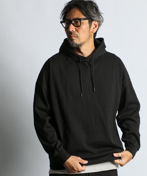 The DUFFER of ST.GEORGE（ザダファーオブセントジョージ）の「「AIR FLEX」SETUP HONEYCOMB PARKA：機能素材 「エアフレックス」セットアップ プルオーバーパーカー（パーカー・メンズ・ブラック/ネイビー・MEDIUM/SMALL/X-LARGE/LARGE）」の3枚目の写真