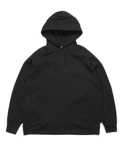 The DUFFER of ST.GEORGE（ザダファーオブセントジョージ）の「「AIR FLEX」SETUP HONEYCOMB PARKA：機能素材 「エアフレックス」セットアップ プルオーバーパーカー（パーカー・メンズ・ブラック/ネイビー・MEDIUM/SMALL/X-LARGE/LARGE）」の9枚目の写真