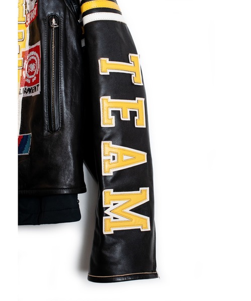 SEVESKIG（セヴシグ）の「SEVESKIG/セブシグ/LEATHER_MS_LT-SV-NRS-1001（ライダースジャケット・メンズ・グレー/ブラック・SMALL/MEDIUM/LARGE/X-LARGE）」の11枚目の写真