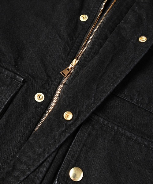 CULLNI（クルニ）の「Big Flap Pocket Bow Tie Denim Jacket（デニムジャケット・メンズ・ブラック/ネイビー/ブルー・2/1/0）」の15枚目の写真