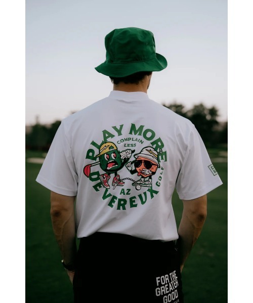 ゴルフ メンズ DEVEREUX トップス 半袖 シャツ カットソー（Sサイズ） セール】Play More BattleモックTEE（Tシャツ/カットソー）｜DEVEREUX
