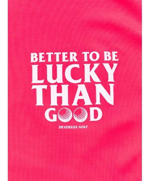 DEVEREUX GOLF(デヴァローゴルフ)の「Play More BattleモックTEE(Tシャツ/カットソー・メンズ・イエロー/ピンク/ホワイト/ブラック・MEDIUM/SMALL/LARGE/X-LARGE)」の17枚目の写真