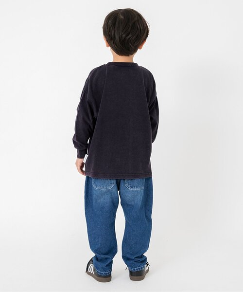 BREEZE（ブリーズ）の「Im Jelly！POP加工ロゴTシャツ（Tシャツ/カットソー・キッズ・オフホワイト/ターコイズブルー/チャコール/グリーン/ピンク・80/90/100/110/120/130/140）」の8枚目の写真