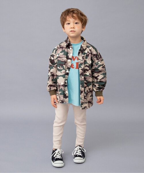 BREEZE（ブリーズ）の「Im Jelly！POP加工ロゴTシャツ（Tシャツ/カットソー・キッズ・オフホワイト/ターコイズブルー/チャコール/グリーン/ピンク・80/90/100/110/120/130/140）」の18枚目の写真