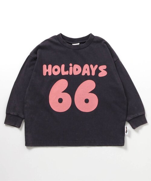 BREEZE（ブリーズ）の「Im Jelly！POP加工ロゴTシャツ（Tシャツ/カットソー・キッズ・オフホワイト/ターコイズブルー/チャコール/グリーン/ピンク・80/90/100/110/120/130/140）」の22枚目の写真