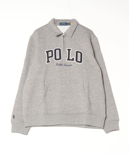★STONE ★フリース ポロ スウェットシャツ POLO RALPH LAUREN】RL フリース スウェットシャツ | (トップス