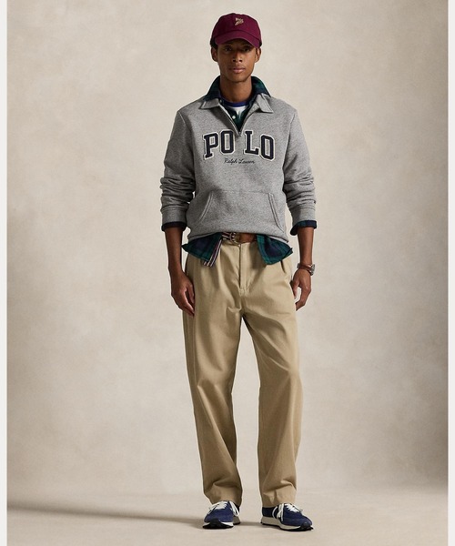 ロゴ フリース カラード スウェットシャツ（スウェット）｜POLO RALPH