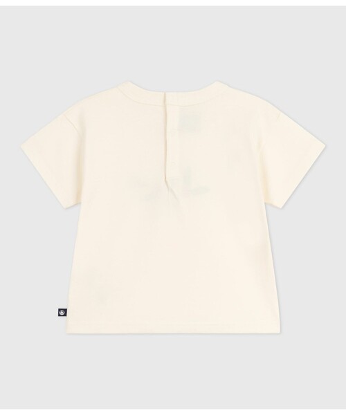PETIT BATEAU（プチバトー）の「半袖Ｔシャツ（Tシャツ/カットソー・キッズ・オフホワイト/ホワイト系その他・12MONTH/18MONTH/24MONTH/36MONTH）」の5枚目の写真