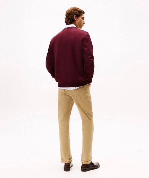 TOMMY HILFIGER(トミーヒルフィガー)の「ダイアモンドクレストグラフィックスウェットシャツ(スウェット・メンズ・ネイビー/バーガンディー・SMALL/MEDIUM/LARGE/X-LARGE)」の5枚目の写真