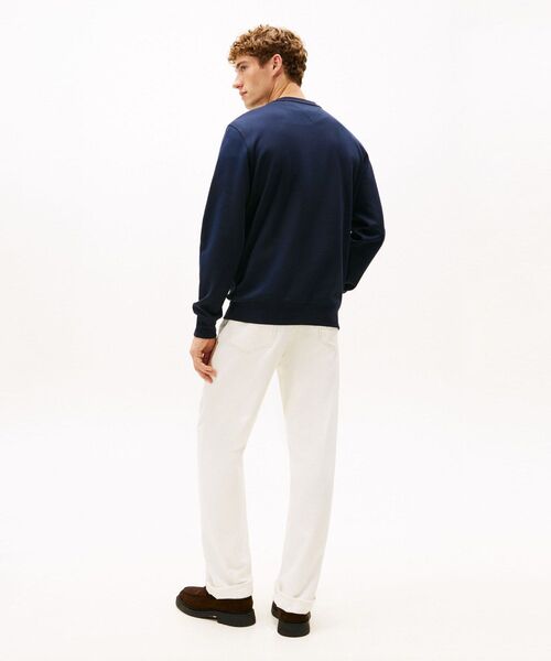 TOMMY HILFIGER(トミーヒルフィガー)の「ダイアモンドクレストグラフィックスウェットシャツ(スウェット・メンズ・ネイビー/バーガンディー・SMALL/MEDIUM/LARGE/X-LARGE)」の10枚目の写真