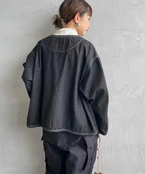 DANTON（ダントン）の「[DANTON/ダントン] クルーネック デニム