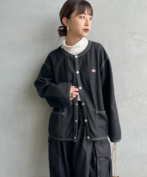 DANTON（ダントン）の「[DANTON/ダントン] クルーネック デニム