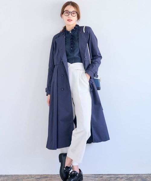 Chesty（チェスティー）の「ベーシックワイドパンツ（その他パンツ・レディース・ホワイト・0/1）」の2枚目の写真
