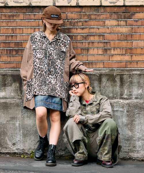 【新品】チャオパニックティピー エシンタ リメイクライクスウェット切替ブルゾン 新品】チャオパニックティピー エシンタ リメイクライクスウェット切替