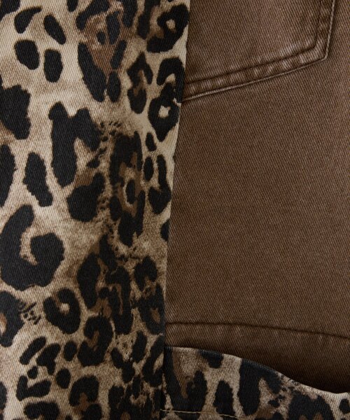 etsinta（エシンタ）の「【etsinta／エシンタ】リメイク切り替えオーバージャケット（ブルゾン・レディース・カーキ/ブラウン・ONE SIZE）」の13枚目の写真