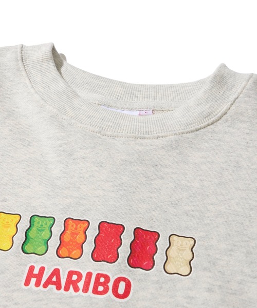 ADPOSION(アドポーション)の「【HARIBO / ハリボー】古着風 かすれプリント スウェットトレーナー(スウェット・レディース・チャコールグレー/アイボリー/ネイビー・LARGE/MEDIUM/X-LARGE)」の10枚目の写真